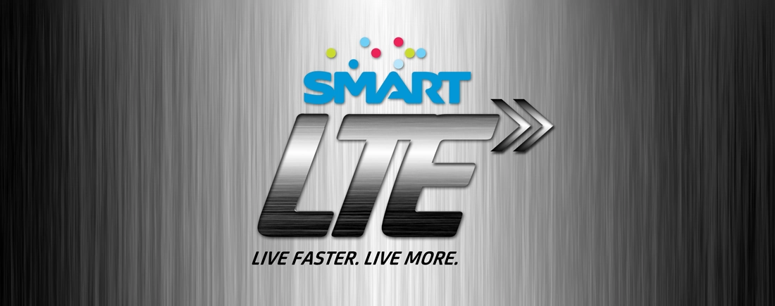 LTE Logo metallic chrome