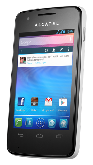 ONE TOUCH 4030D GLORY2 White special V1