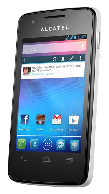ONE TOUCH 4030D GLORY2 White special V1