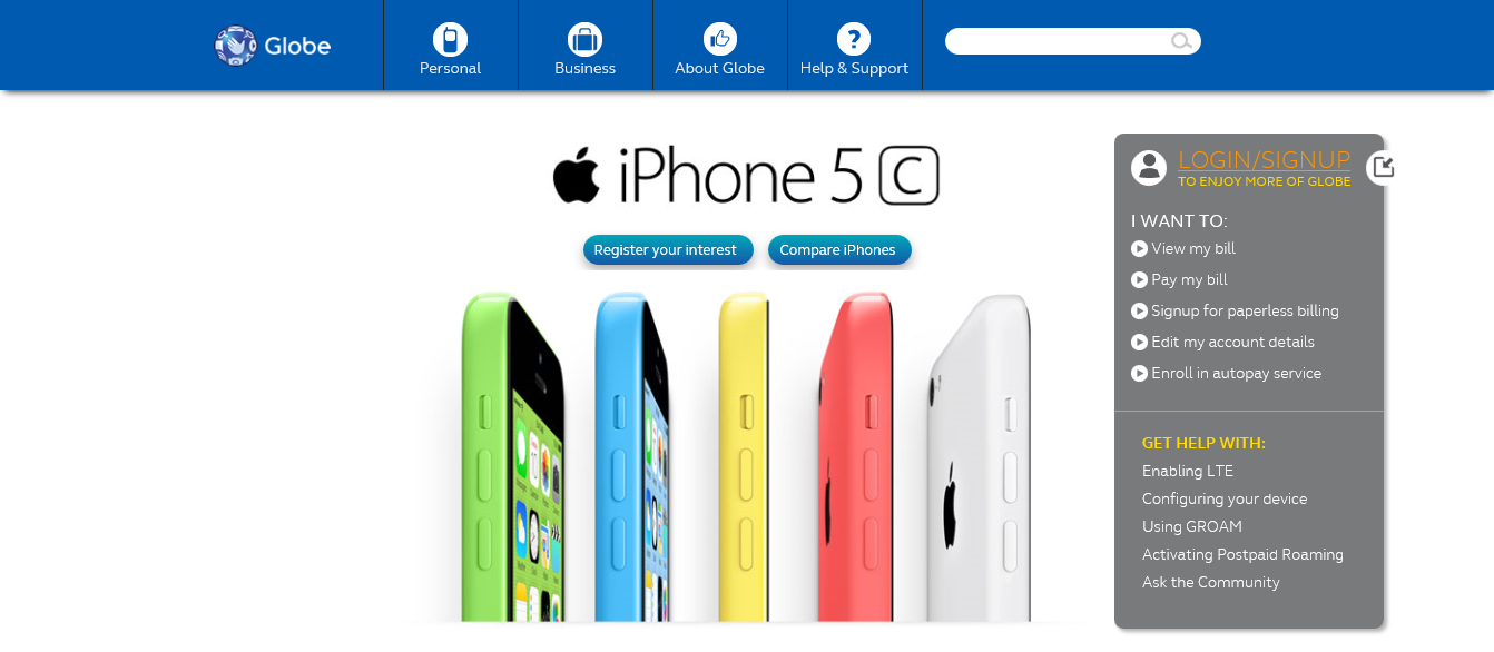 GlobeiPhone