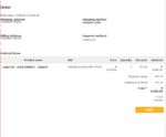 N1 Order Confirmation Secured