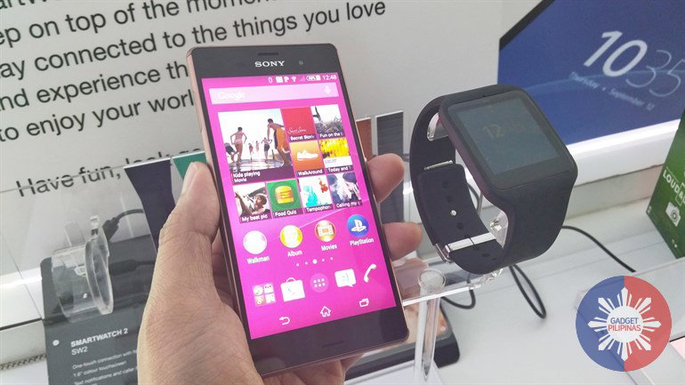 z3 and smartwatch 3