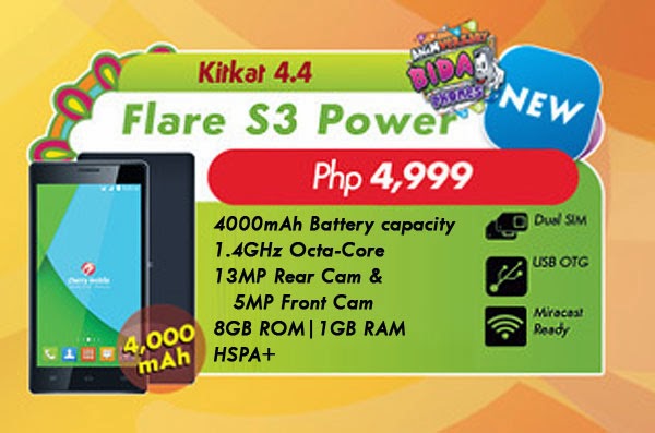 Cherry Mobile Flare S3 Power