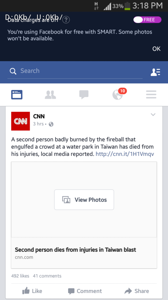 Sun Free Facebook 1