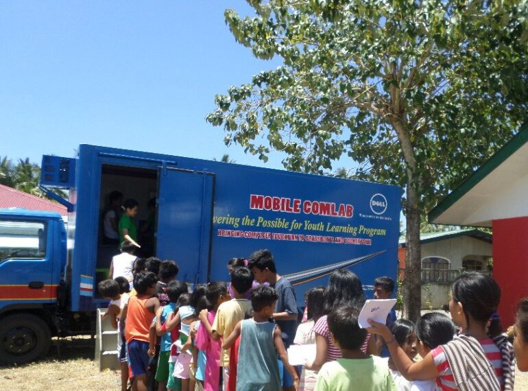 Childrens Joy Mobile Lab close