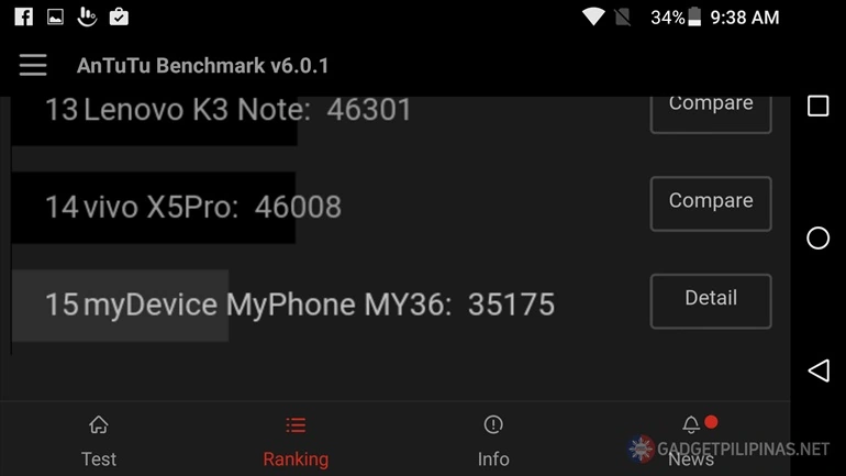 MyPhone My 36 UI 14