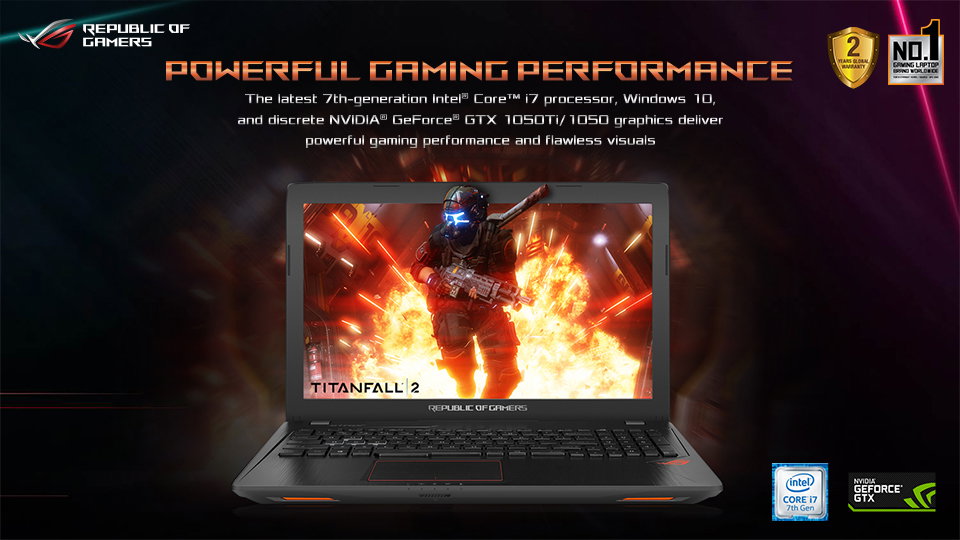 ROG GL553 753 7TH GEN PR KV