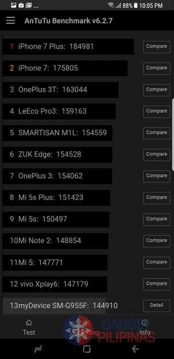 Samsung Galaxy S8 Screenshot 3