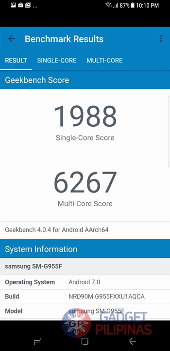 Samsung Galaxy S8 Screenshot 4