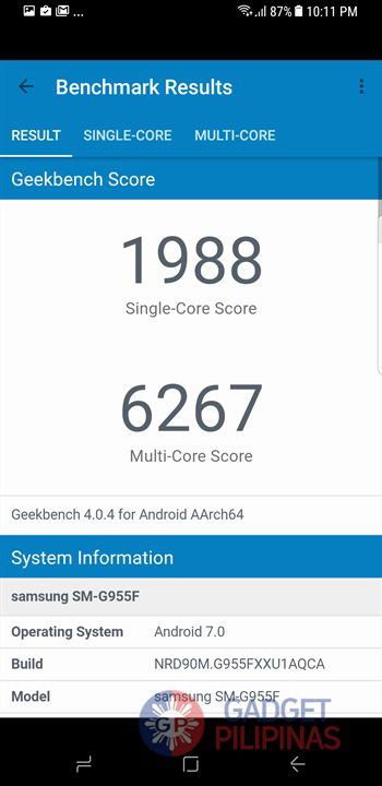 Samsung Galaxy S8 Screenshot 5