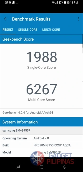 Samsung Galaxy S8 Screenshot 5
