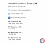 vivomini asus novabench1
