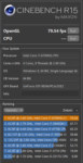Cinebench R15 OpenGL 1