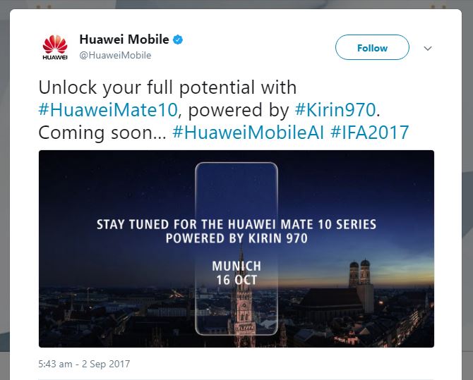 mate 10 launch teaser