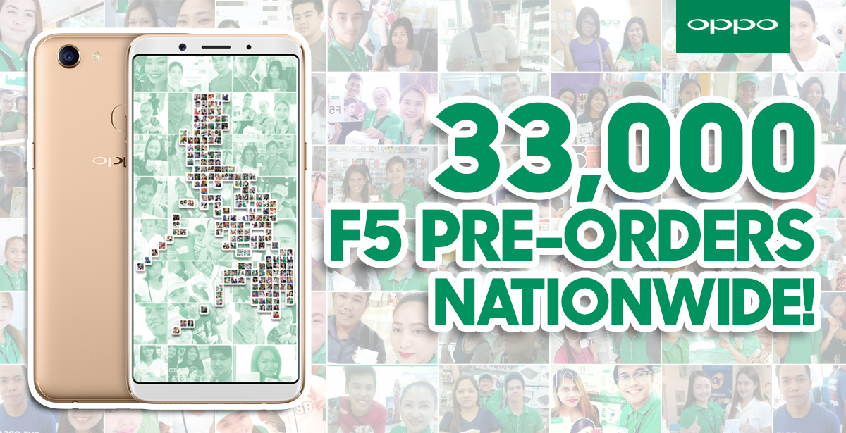 oppo f5 preorder