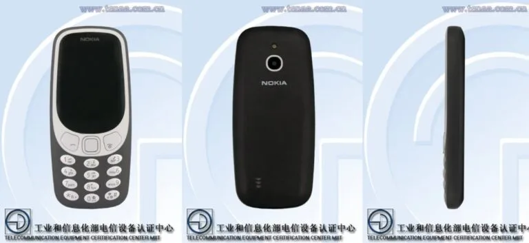 Noka 3310 4G TENAA 400x533