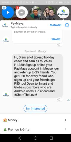 PayMaya Aguinaldo 1
