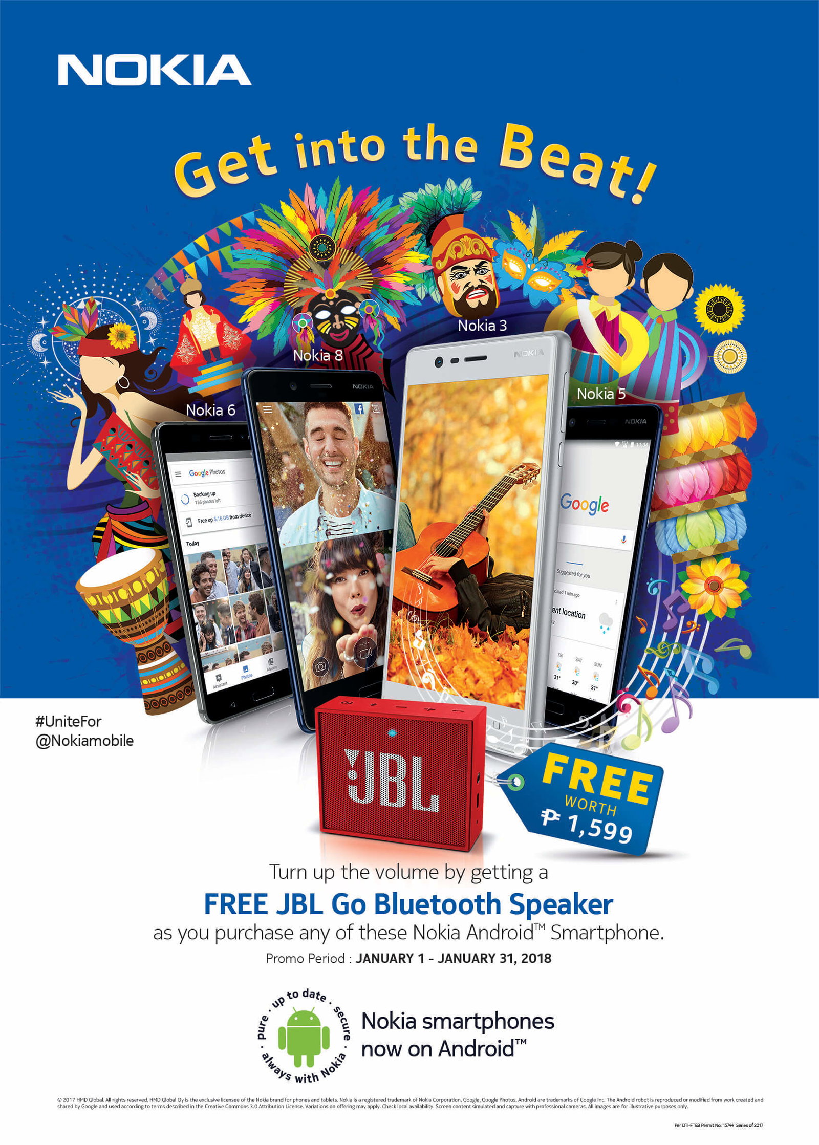 Nokia JBL FESTIVAL POSTER RANGE 1