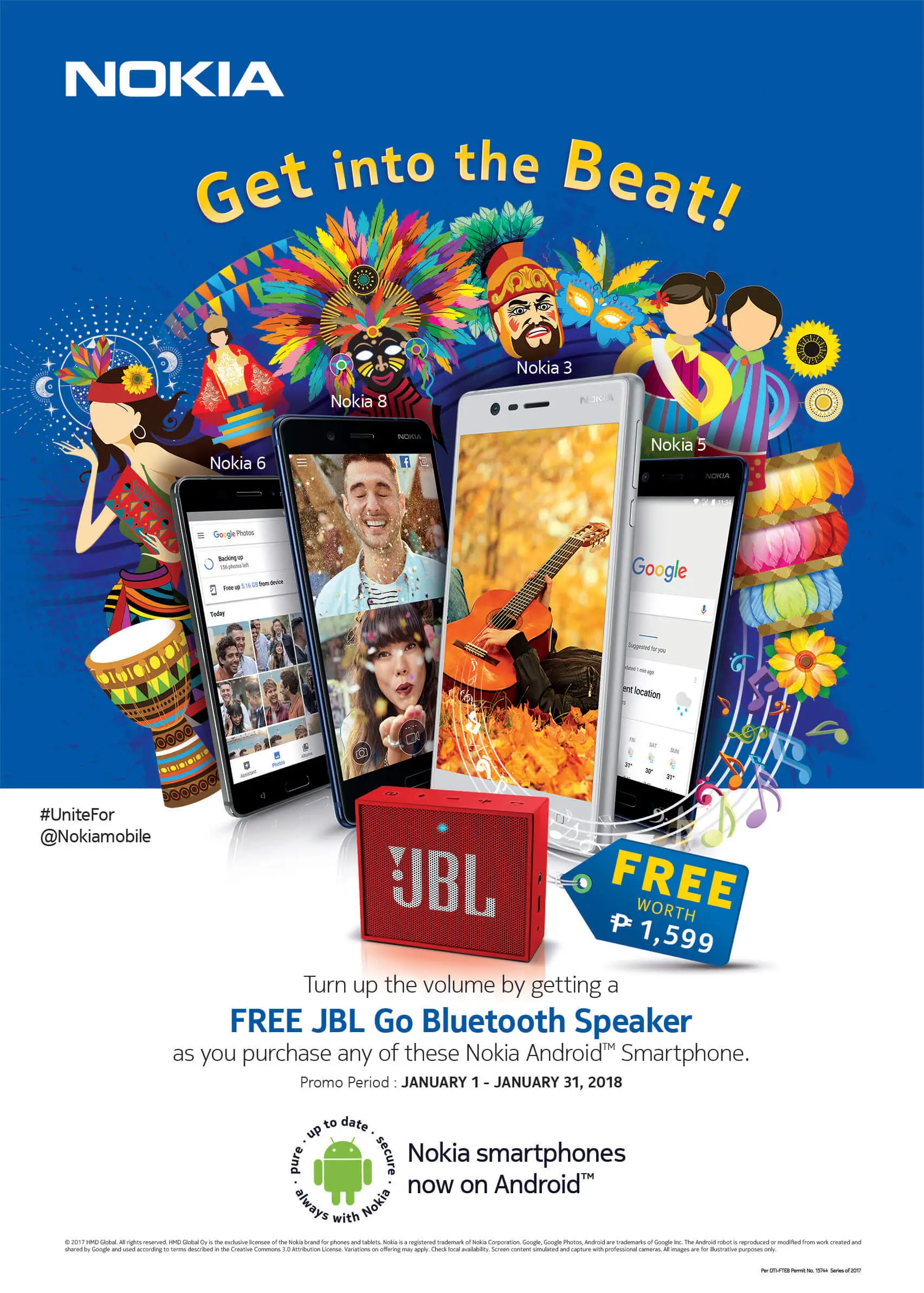 Nokia JBL FESTIVAL POSTER RANGE 1