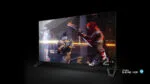 hp bfgd big format gaming display angled