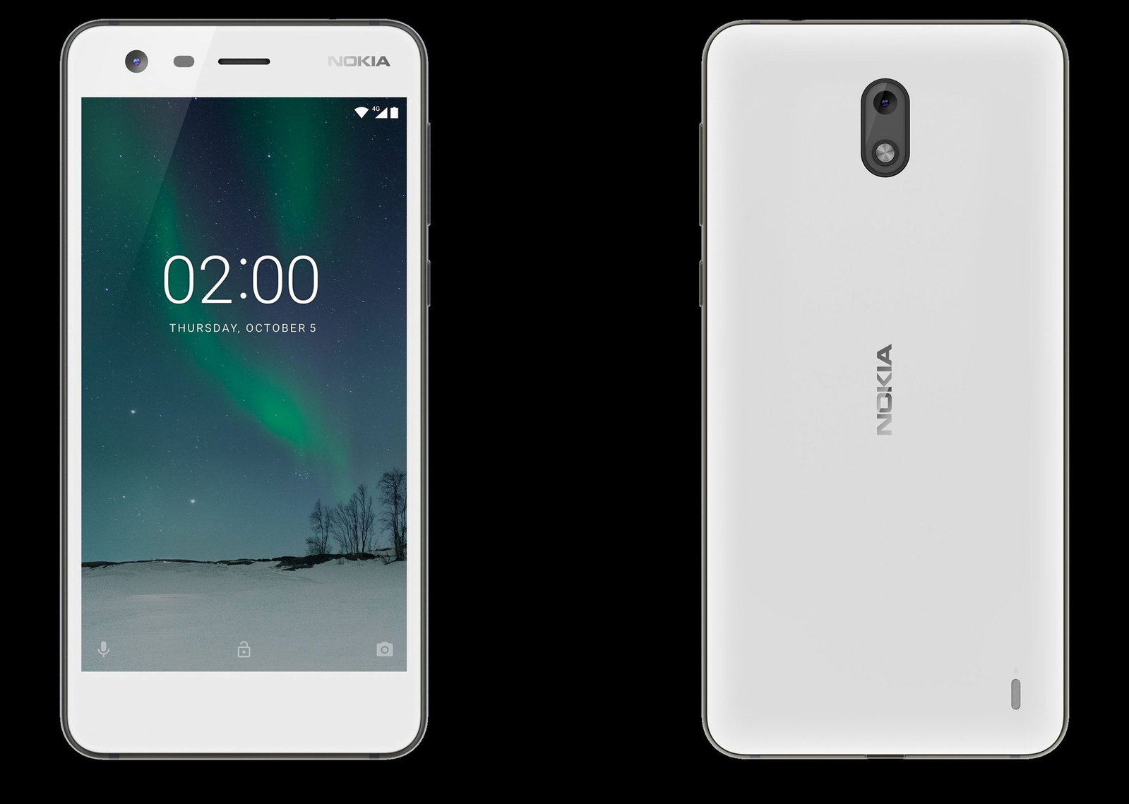 Nokia 2 PewterWhite A scaled