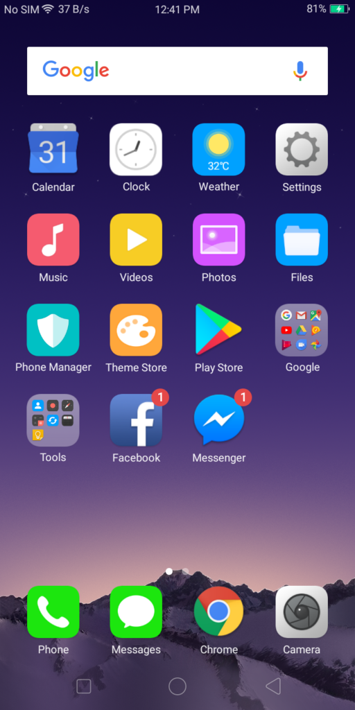 oppoa83 sys s 4