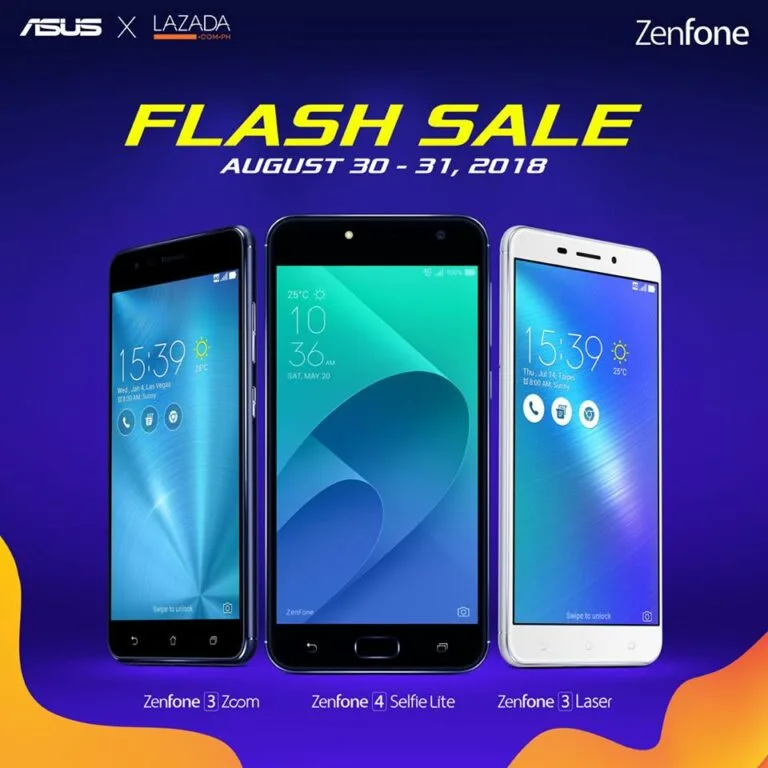 ZenFone x Lazada Flash Sale2