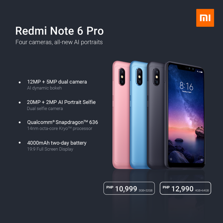 redmi note6 pro