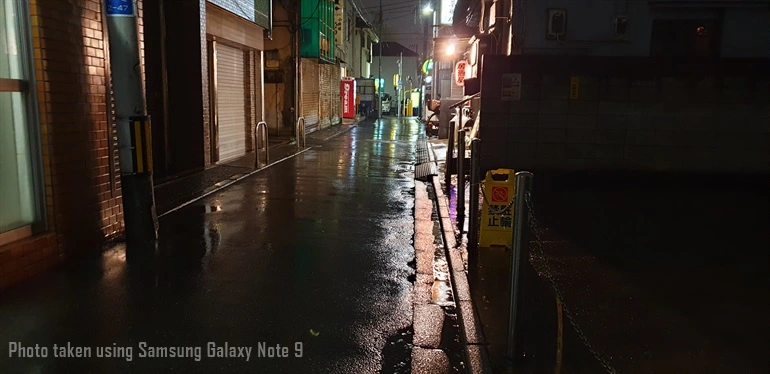 Galaxy Note 9 Night Mode 1