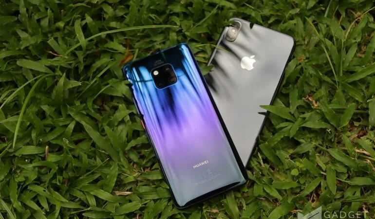 Mate 20 pro vs iPhone XS Max Comparison 7