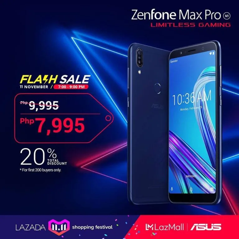 zenfone max pro lazada