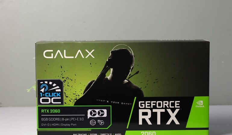 Galaxy RTX 2060 Product Photo Review 7