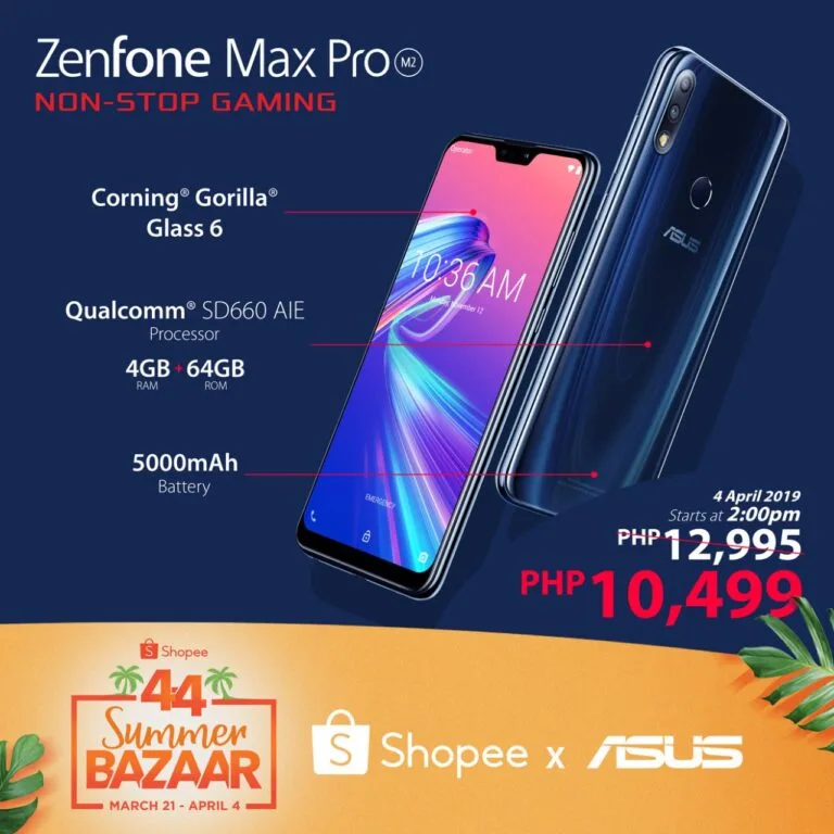 asus zenfone max pro m2 shopee