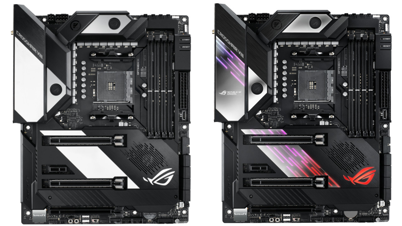 asus amd x570 rog crosshair viii