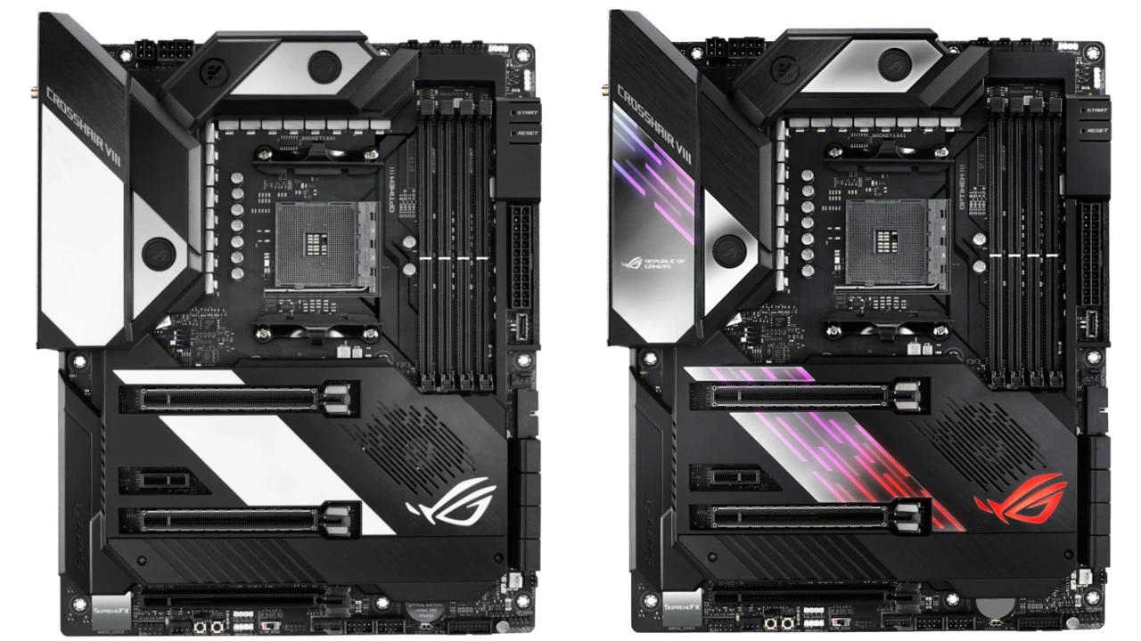 asus amd x570 rog crosshair viii