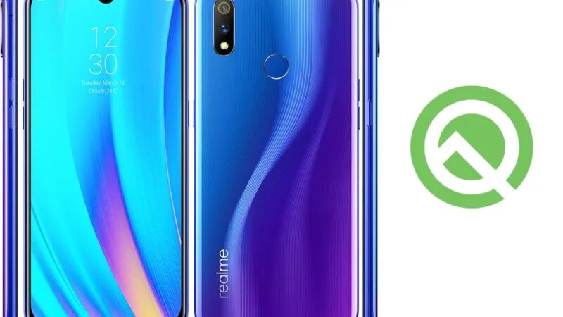 realme 3 android q