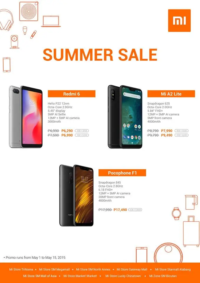 xiaomi hot summer sale