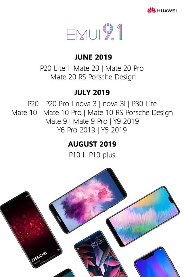 emui 9.1 sched