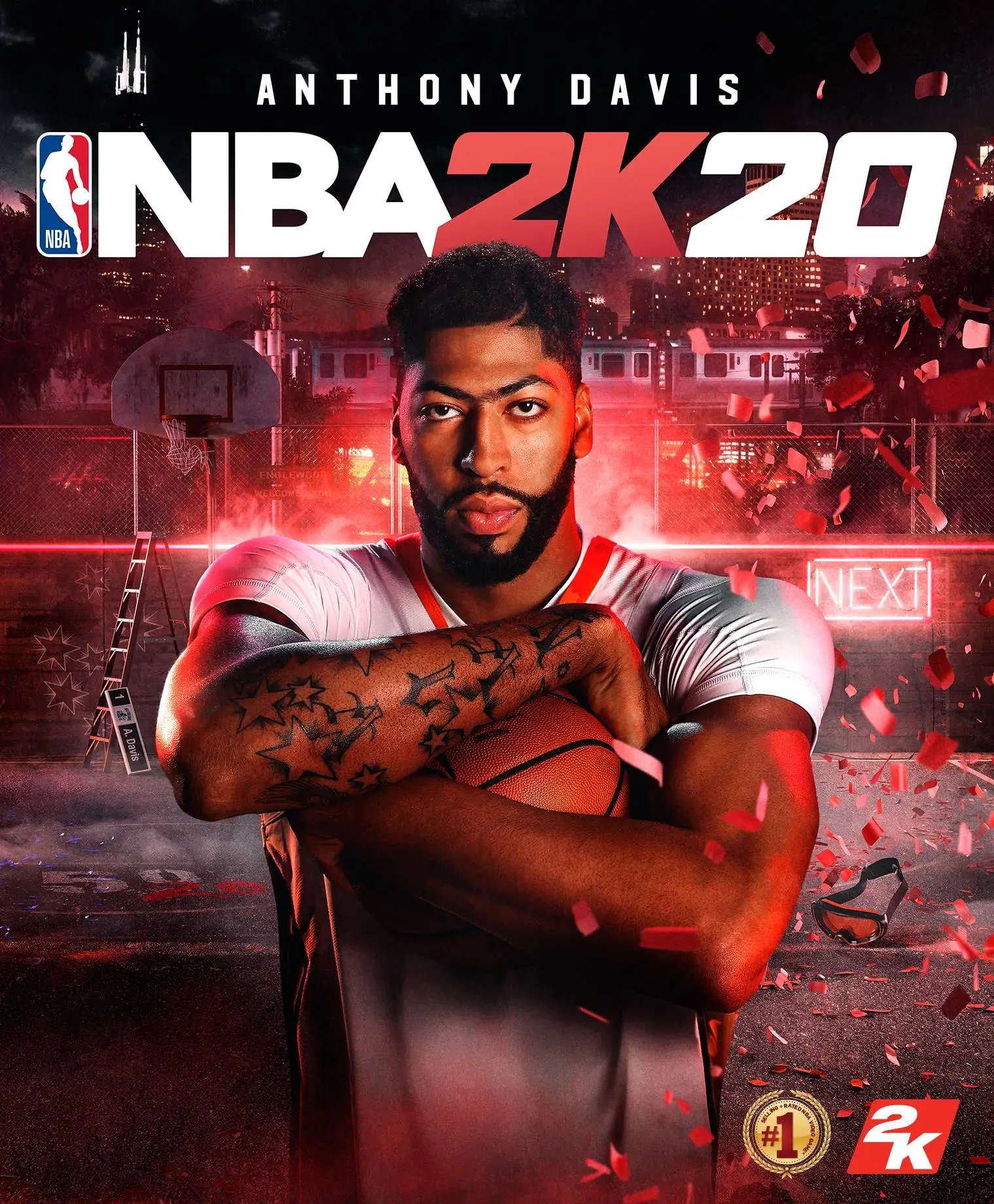 NBA 2K20 Cover Anthony Davis