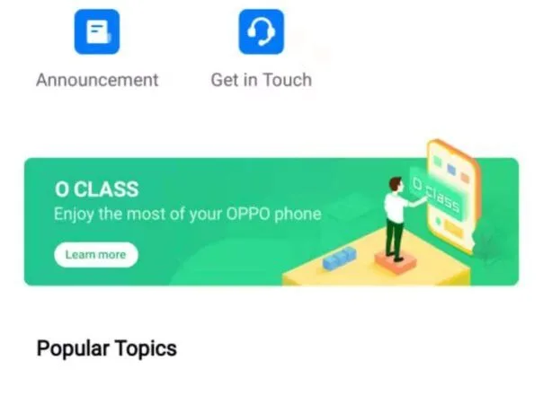 OPPO Service F9