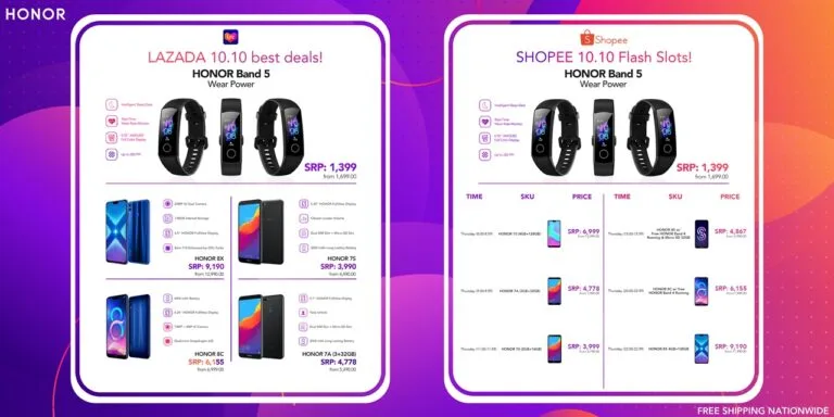 HONOR 10.10 Sale