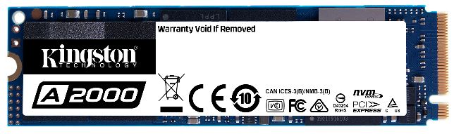 Kingston A2000 NVMe PCIe SSD