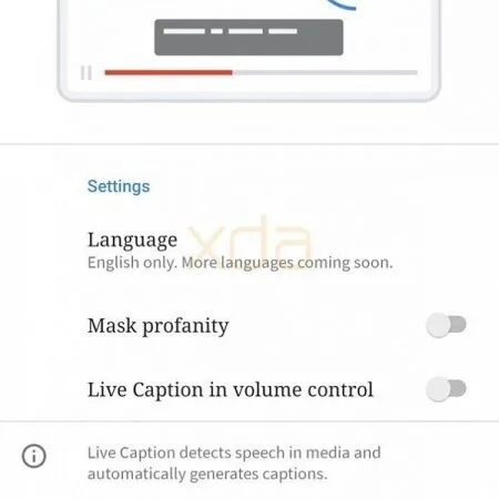 first look live caption 2