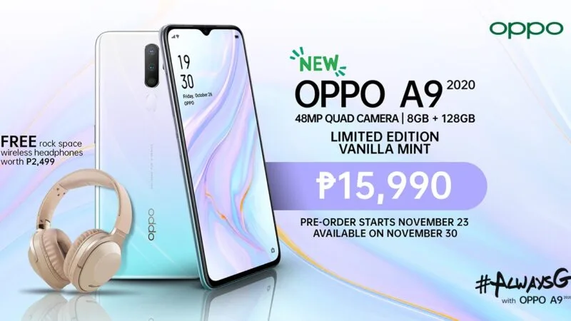 OPPO A9 2020 Vanilla Mint