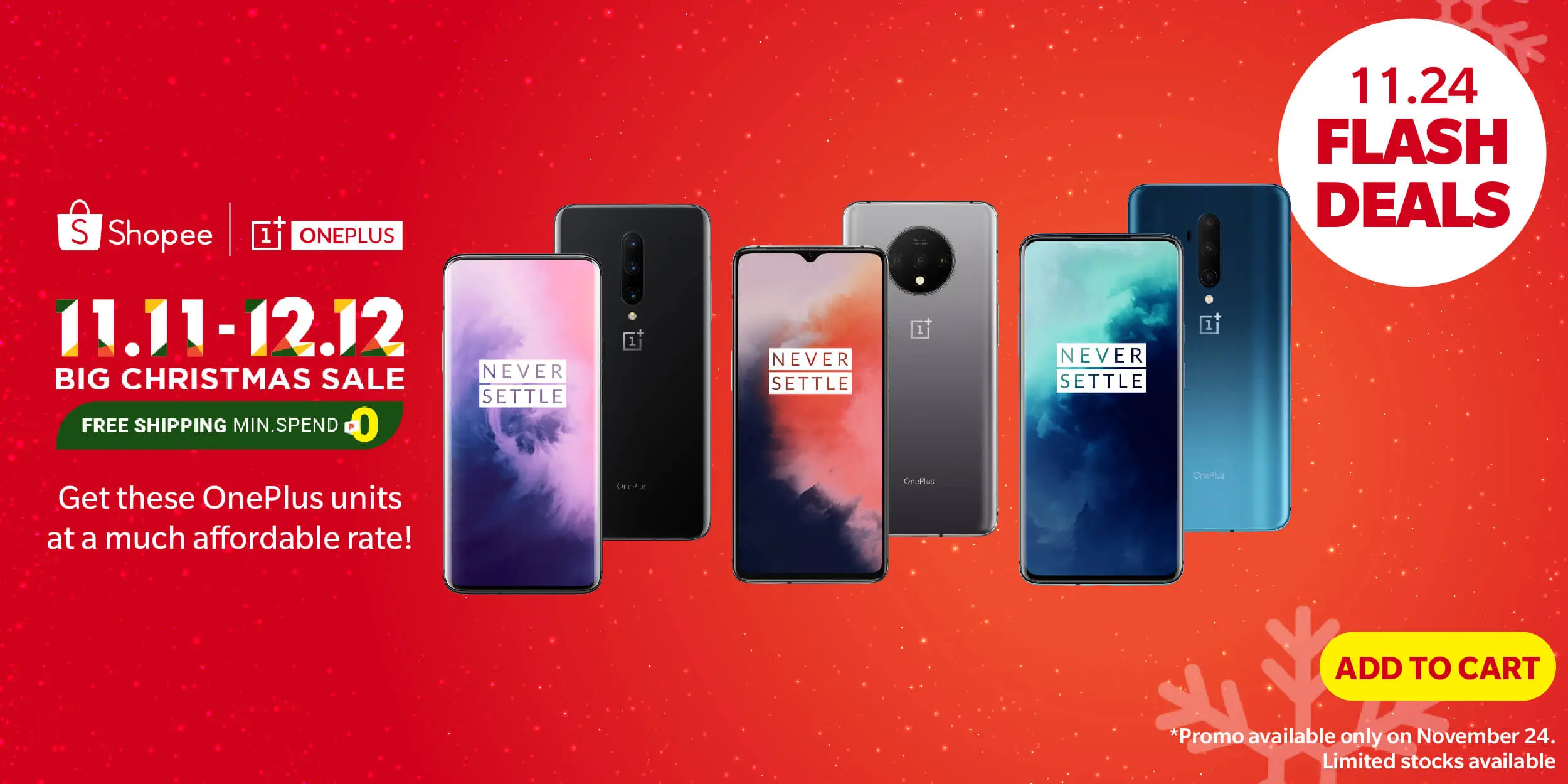 OnePlus Shopee Flash Deals Cover Add to Cart