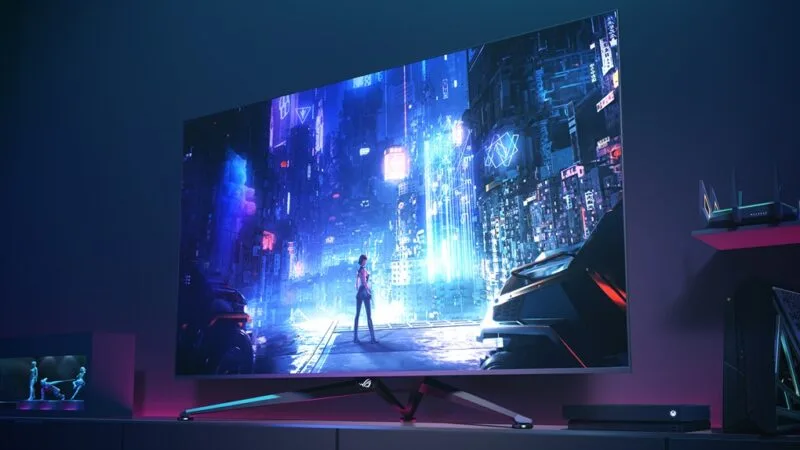 ROG Swift PG65UQ Big Format Gaming Display Press Release Scenario