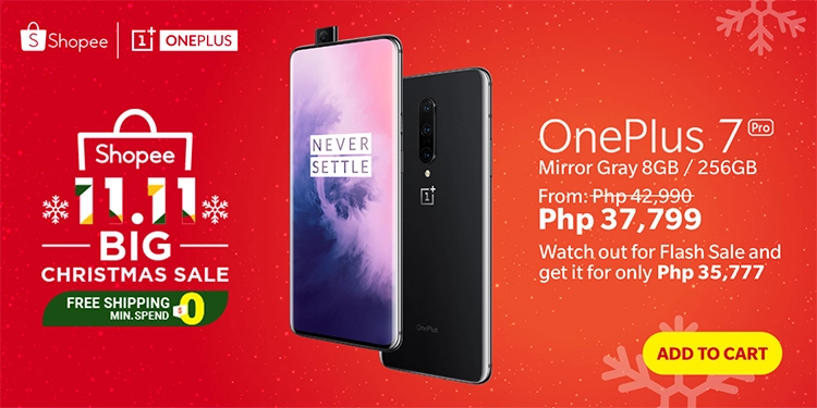 Shopee 11.11 OnePlus 7 Pro