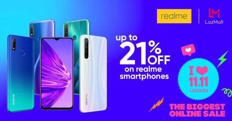 realme Lazada 11.11 sale 1