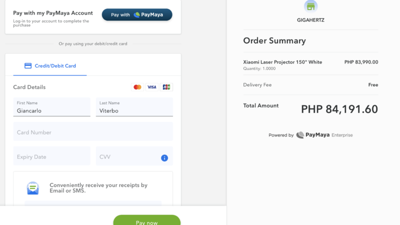 Pay with PayMaya1