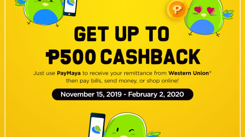 PayMayaxWestern Union KV